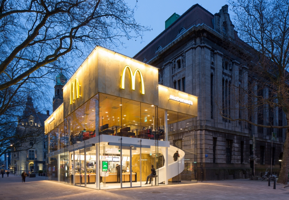 Vestiging McDonald's waar wij hoogwaardig kitwerk hebben uitgevoerd